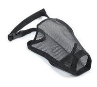muselière en nylon pour chien noir taille 1