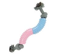 Ancol Small Bite Jouet de Dentition pour Chien - Corde en Coton Solide pour Le Nettoyage Dentaire et la récupération - Jeu interactif pour Chiots - 27 cm
