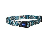 Ancol Soho Aztec Collier réglable pour Chien recyclé Taille M 30-50 cm | Résistant aux intempéries, construction résistante qui survit aux aventures quotidiennes en plein air ; dispose d'impressions