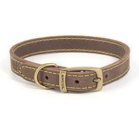 Timberwolf Collier en Cuir pour Chien