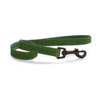 Ancol Timberwolf Laisse en Cuir Vert 60 x 19 mm