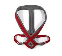 Ancol Viva Harnais rembourré pour Chien - Rouge - Micro Polaire réfléchissante, réglable et résistante aux intempéries - Accessoire de Dressage pour Animaux de Compagnie - XL 70-98 cm