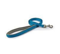 Ancol Viva Laisse rembourrée pour Chien avec poignée en néoprène Bleu 1,2 m