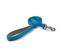 Ancol Viva Laisse rembourrée pour Chien avec poignée en néoprène Bleu 1 m x 25 mm