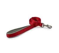 Ancol Viva Soft Touch Laisse rembourrée Rouge Taille 100 x 2,5 cm Charge maximale 75 kg Résistant aux intempéries
