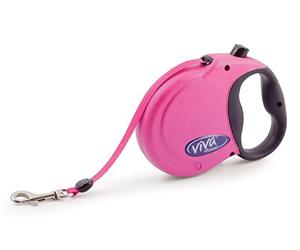 Ancol Viva Laisse rétractable Framboise S 5 m
