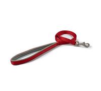 Ancol Viva Soft Touch Laisse rembourrée à Bouton-Pression Rouge Taille 100 x 1,2 cm Charge maximale 20 kg