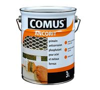 Ancorit Rouge Oxyde 0.75L - Primaire Antirouille Phosphatant pour Supports Ferreux