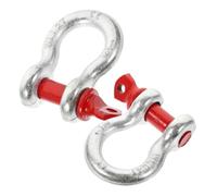 Ancrage à anneaux en D, 2 manilles d'ancrage galvanisées, de remorquage robustes for camions