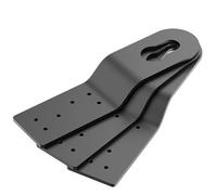 Ancrage anti-chute de toit - 3 clips d'embrayage d'ancrage de sécurité de toit en alliage d'aluminium noir | À utiliser avec des sangles de toit, des ceintures de sécurité, des cordes de sécurité pour