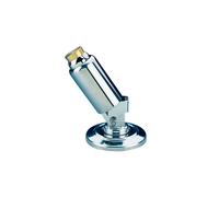Ancrage articulé pivovant pour échelle diamètre 43mm, en INOX poli