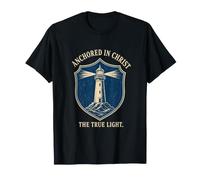Ancrage dans Le Christ la Vraie lumière Foi chrétienne T-Shirt