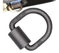 Ancrage d'arrimage à Anneau en D - Crochets d'arrimage en Acier | Support de de contrôle de la Cargaison, Crochet d'anneau en D forgé par soudage, avec Base, Bas de Camion de remorque forgés r