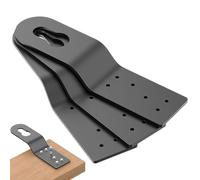 Ancrage de protection contre les chutes de toit, clip d'attelage d'ancrage de sécurité pour toit - 3 ancres noires en d'aluminium,À utiliser avec un harnais de toiture et des cordes de sécurité, un an