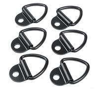 Ancrage de remorque en D pour applications d'arrimage de cargaison sur camions, VTT, bateaux et remorques, anneau de traction de type V avec capacité de charge maximale de 2000 kg