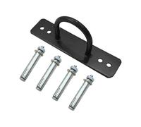 Ancrage mural de gymnase : de crochet en forme de U robuste, accessoire de musculation, expérience physique améliorée | Crochet d'entraînement pour bandes de résistance, sangle