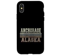 Ancrage rétro Alaska Coque pour iPhone X/XS