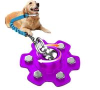 Ancrage Robuste pour Animaux de Compagnie avec 6 vis Extra Longues, Profondeur d'encastrement de 26 cm et résistance à la Traction de 550 kg