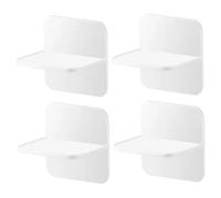 Ancrages adhésifs pour meubles pour protection de bébé, 4 pièces d'ancrage mural anti-basculement pour meubles, fixateur mural pour étagère, commode, étagère, charnières