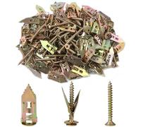 Ancrages auto-perceurs for cloisons sèches 100 pièces M4 for avec kit de vis, cheville murale 12 x 40 mm, boulon d'expansion autotaraudeur