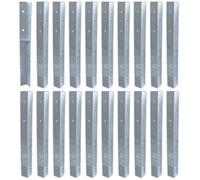 Ancrages d’angle WICKEY SolidLock - Lot de 20 - Ancrages en acier galvanisé - Condition pour garantie 10 ans*