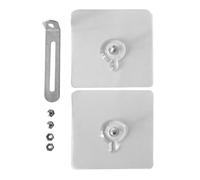 Ancrages muraux pour meubles - Ancrages de meubles autocollants pour sécurité des bébés | Kit d'ancrages de meubles anti-basculement pour meubles - Ancrages muraux d'armoire pour protéger les