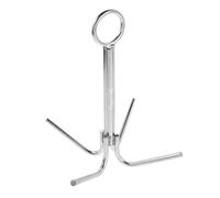Ancre Argenté Grappin à Acier Griffes en Inoxydable Quatre Marine | Kayak et Bateau, Prise, Résistance à Corrosion, Installation Facile, Compatibilité Fond et Rive