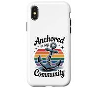 Ancré dans ma communauté - LGBTQIA+ Pride Design Coque pour iPhone X/XS