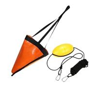 Ancre de bateau de 42 pouces, kit de harnais de corde de remorquage for ancrage de lac, rivière, océan, sac de pêche à la traîne