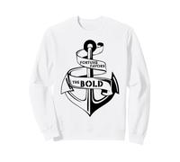 Ancre de Bateau Pirate - Fortune Favors The Bold Sweatshirt