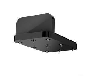 Ancre de batterie pour grosse caisse, cadre d'ancrage antidérapant ForEvans ForEvans pour Yamaha - Support acrylique pour absorption des chocs