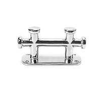 Ancre de Borne Marine Double en Acier Inoxydable 316, pour Yachts, Hors-bord, Bateaux de Pêche, Cale de Bateau et Taquets Maritimes Inclus
