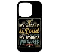 Ancre de louange Christian My Worship is Loud Leader Coque pour iPhone 14 Pro