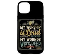 Ancre de louange Christian My Worship is Loud Leader Coque pour iPhone 15 Plus
