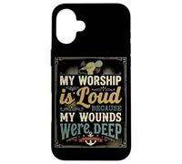 Ancre de louange Christian My Worship is Loud Leader Coque pour iPhone 16 Plus