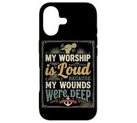 Ancre de louange Christian My Worship is Loud Leader Coque pour iPhone 17