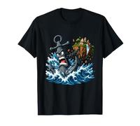Ancre de mer enragée traînant île Flottante T-Shirt