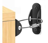 Ancre De Meubles | STACTES DE MEUBLES UNEUX UNE LORTS | Anchors Muraux En Métal À Capacité À Haute Tension | STANDES ANTIFOPS ANTIFICATIVES Pour Sécuriser Les Armoires, Les Étagères, Les Commodes Et P