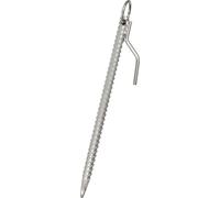 Ancre de sol Ancre tempête 41cm Ø18mm acier avec œillet & crochet Piquet Piquet de tente Camping