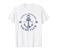 Ancre emblème Yacht Club T-Shirt