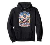 Ancré en Amérique Patriotic Pride Sweat à Capuche
