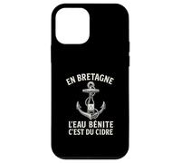 Ancre Marine et cidre Breton Humour Bretagne Coque pour iPhone 12 Mini