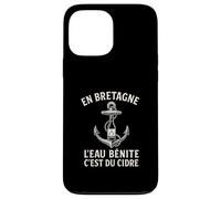 Ancre Marine et cidre Breton Humour Bretagne Coque pour iPhone 13 Pro Max
