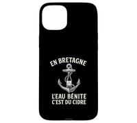 Ancre Marine et cidre Breton Humour Bretagne Coque pour iPhone 15 Plus