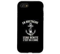 Ancre Marine et cidre Breton Humour Bretagne Coque pour iPhone SE (2020) / 7/8