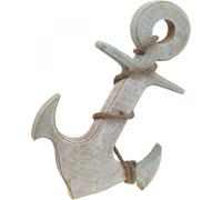 Ancre maritime en bois pour une déco rustique au design shabby chic