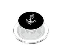 Ancre Nautique Vintage avec Corde PopSockets PopGrip pour MagSafe