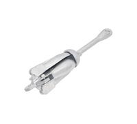 vidaXL Ancre pliable pour kayak et bateau – grappin 4 kg argentée (fonte galvanisée à chaud)