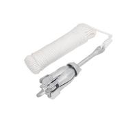 vidaXL Ancre pliable avec corde – Grappin pour bateau et kayak, Argenté 6 kg, fonte galvanisée