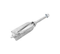 vidaXL Ancre pliable argenté 10 kg fonte galvanisée à chaud